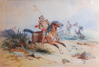 Lot 1464 - Charles Cattermole (1832-1900) - Civil war...