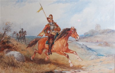 Lot 1466 - Charles Cattermole (1832-1900) - Civil War...