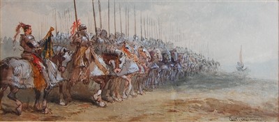 Lot 1469 - Charles Cattermole (1832-1900) - Waiting for...