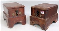 Lot 100 - A pair of Railway Repeater Block Instruments,...