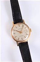 Lot 2604 - A lady's 9ct Longines Automatic wristwatch,...