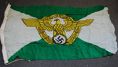 Lot 73 - A German Police flag