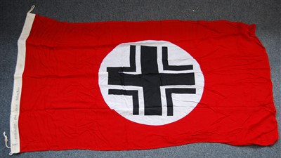 Lot 163 - A German vehicle identification flag