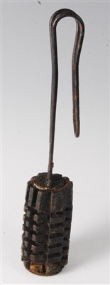 Lot 139 - A deactivated WW I Austro-Hungarian stick grenade, 31cm.