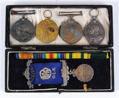 Lot 70 - A Great War Territorial group of four