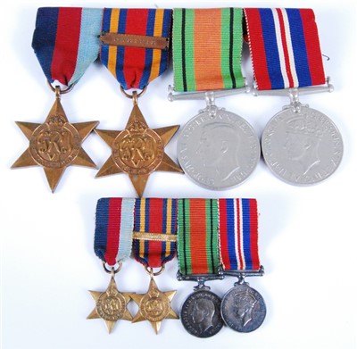 Lot 245 - A WW II group of four