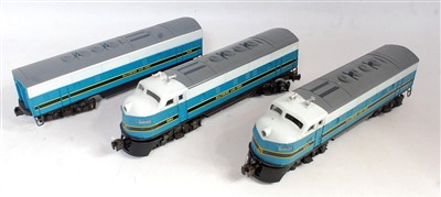 Lot 403 - Lionel 3-car diesel set 'Baltimore and Ohio'...
