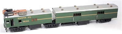 Lot 407 - Probably scratch built two-unit electric...