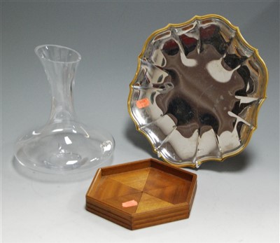 Lot 213 - A boxed Doctor Hetzner wine carafe, together...