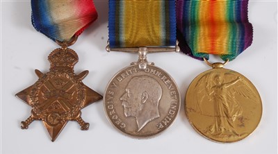 Lot 221 - A WW I trio to include