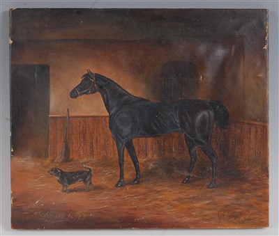 Lot 408 - J.A. Cotton, 19th century, Brush & Teddy