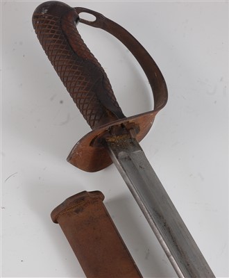 Lot 74 - A Japanese 1886/87 pattern Cavalry Trooper's sword