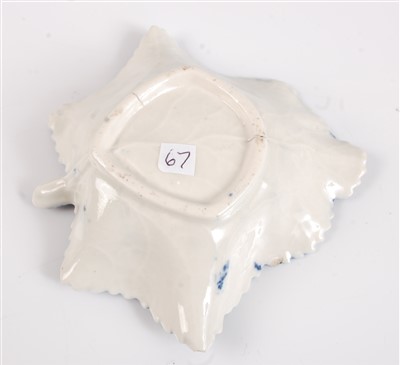 Lot 1066 - A Worcester porcelain blue and white egg...