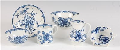 Lot 1076 - A Worcester porcelain sparrow-beak cream jug,...
