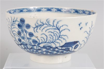 Lot 1083 - A Worcester porcelain tea bowl and saucer,...