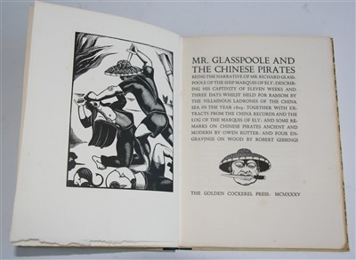 Lot 1004 - RUTTER, Owen, Mr. Glasspoole and the Chinese...