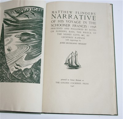 Lot 1006 - RAWSON, Geoffrey, Matthew Flinders’ Narrative…....