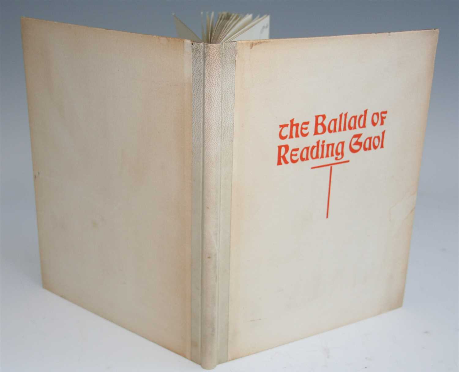 Lot 1010 - Wilde, Oscar, The Ballad of Reading Gaol. O.C....