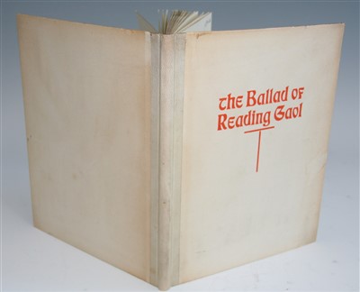 Lot 1010 - Wilde, Oscar, The Ballad of Reading Gaol. O.C....