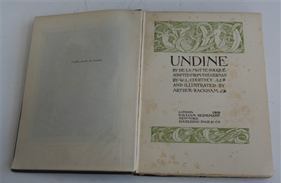 Lot 1015 - FOUQUE, Friedrich De La Motte (illus Arthur...