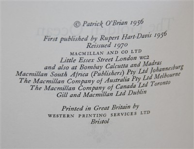 Lot 1016 - O’BRIAN, Patrick. The Golden Ocean. Macmillan,...