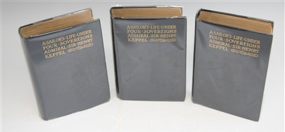 Lot 1028 - KEPPEL, Sir Henry. A Sailor’s Life Under Four...