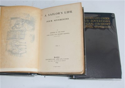 Lot 1028 - KEPPEL, Sir Henry. A Sailor’s Life Under Four...