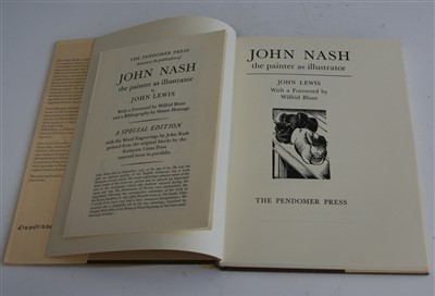 Lot 1031 - LEWIS, John. John Nash the Painter as...