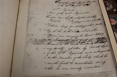 Lot 1035 - DOCUMENTS AND CUTTINGS REFERRING TO Col. JOHN...