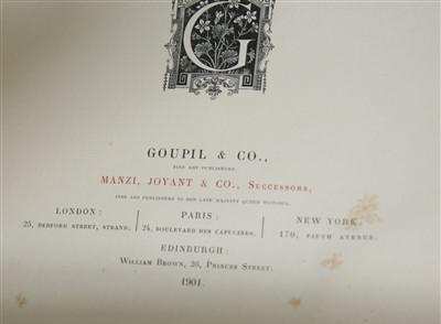 Lot 1036 - AIRY, Osmund. Charles II. Goupil & Co. London....