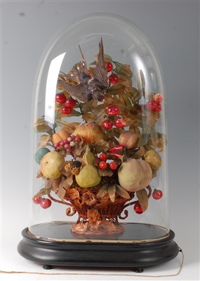 Lot 471 - A Victorian taxidermy songbird