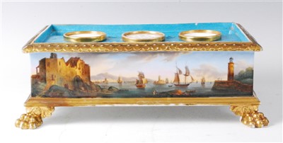 Lot 1052 - A 19th century continental porcelain (possibly...