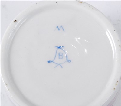 Lot 1051 - An 18th century Sèvres porcelain chocolate cup...