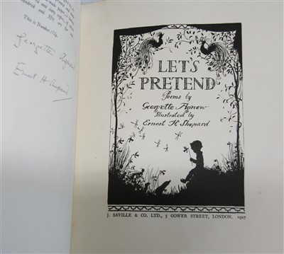 Lot 1039 - AGNEW, Georgette. Let’s Pretend. J. Saville &...