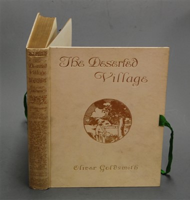 Lot 1042 - GOLDSMITH, Oliver. The Deserted Village....