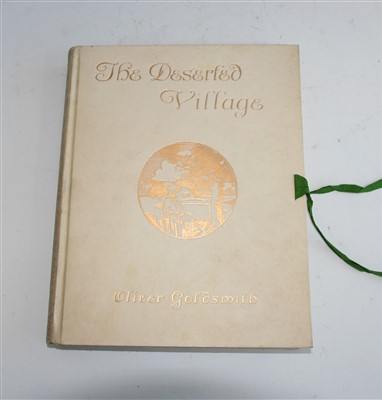 Lot 1042 - GOLDSMITH, Oliver. The Deserted Village....