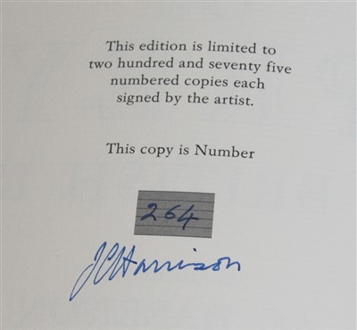 Lot 1043 - HARRISON, J.C. & EVANS, David. The Birds of...