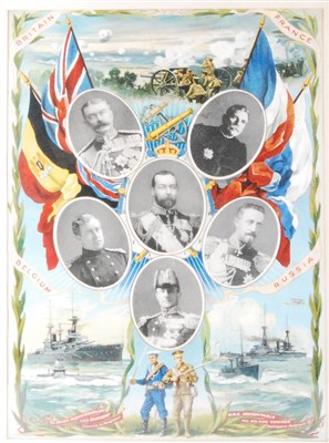 Lot 247 - A WW I print