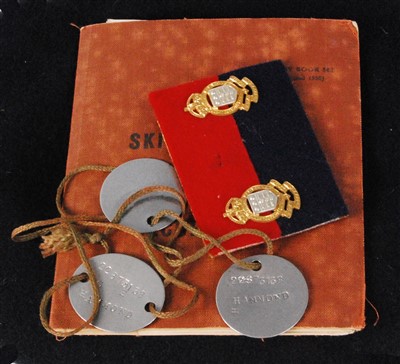 Lot 200 - A set of three alluminium identity discs