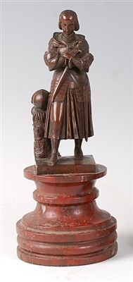 Lot 1388 - A late 19th century French bronze of Jeanne...