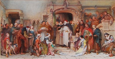 Lot 1471 - Charles Cattermole (1832-1900) - The Abbot's...