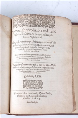 Lot 1046 - THE HOLY BIBLE CONTAINING THE OLD TESTAMENT...