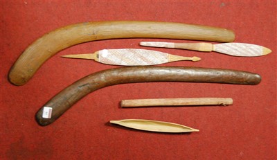 Lot 44 - A small collection of assorted Aboriginal...