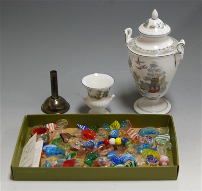 Lot 46 - A box of miscellaneous items, to include...