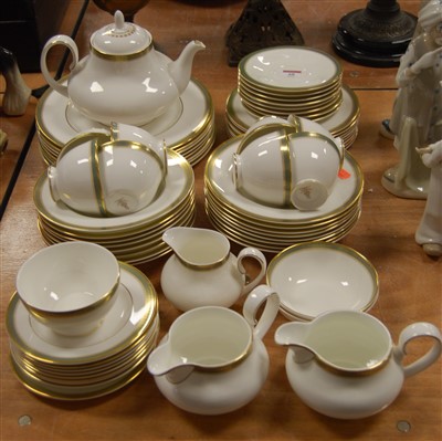 Lot 68 - A Royal Doulton six place setting tea and...