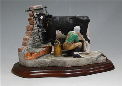 Lot 71 - A Border Fine Arts James Herriott figure, Tete-...