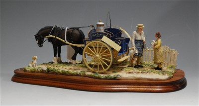 Lot 73 - A Border Fine Arts figure Daily Delivery,...