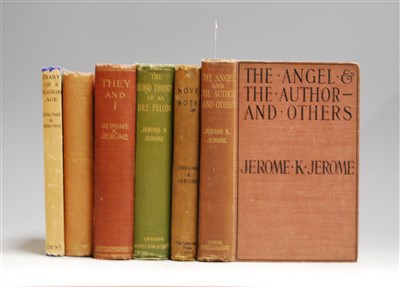 Lot 90 - A small collection of novels by Jerome K....