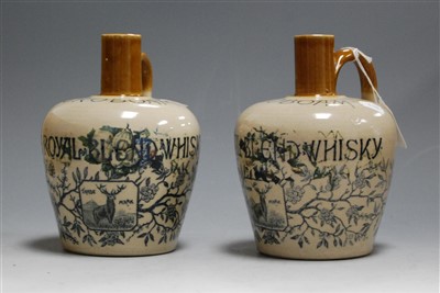 Lot 95 - A pair of late Victorian Port Dundas Glasgow...