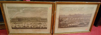 Lot 1055 - A 19th century monochrome engraving; together...